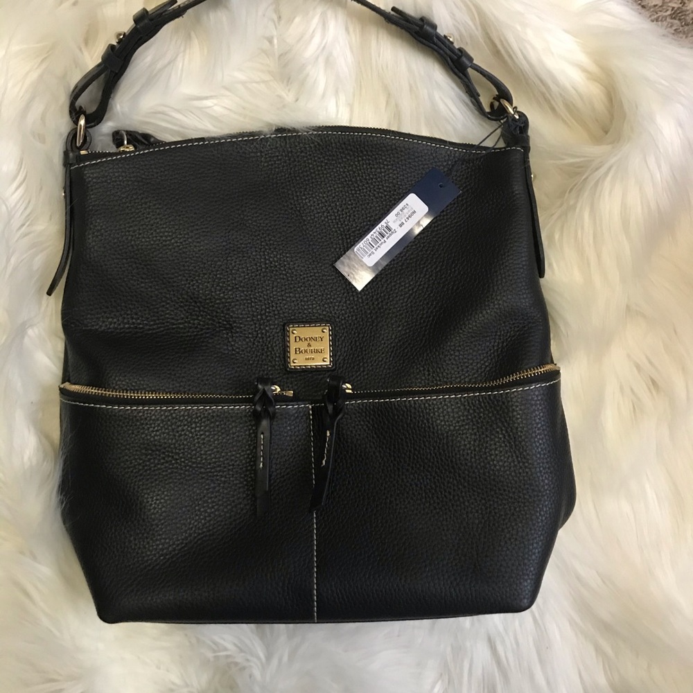 Dooney & Bourke Leather Hobo Handbag